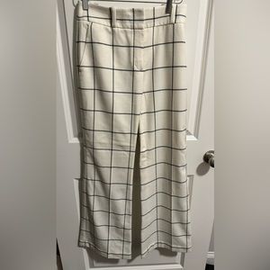 Tory Burch Holt Window Pane Trousers Size 2
